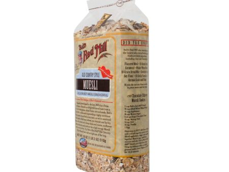 Bob s Red Mill Old Country Style Muesli Cereal - 18 Oz - Case Of 4 For Discount