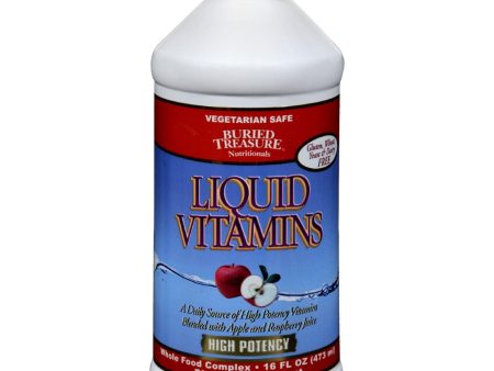 Buried Treasure Liquid Vitamins - 16 Fl Oz Online Hot Sale