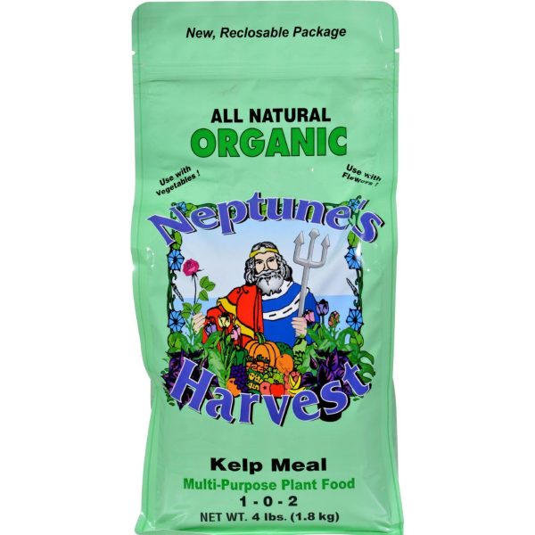 Neptune s Harvest Kelp Meal Fertilizer - Green Label - 4 Lb Online