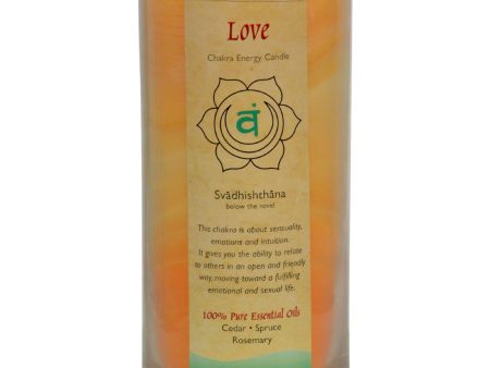 Aloha Bay Chakra Candle Jar Love - 11 Oz Sale