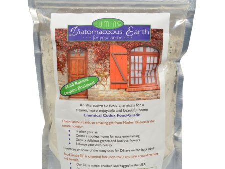 Lumino Diatomaceous Earth For Your Home - 12 Oz Online Sale