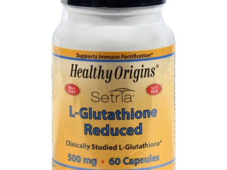 Healthy Origins Setria L-glutathione Reduced - 500 Mg - 60 Capsules Online Sale