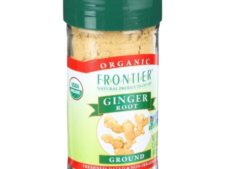 Frontier Herb Ginger Root - Organic - Ground - 1.5 Oz Online Sale