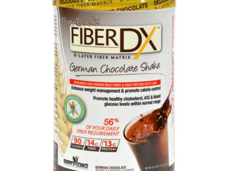 Barndad s Fiber Dx - German Chocolate Shake - 24.7 Oz Sale