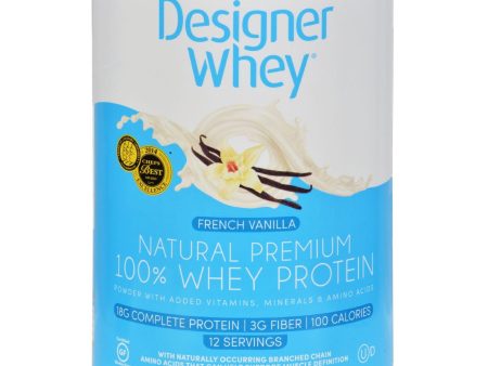 Designer Whey Protein Powder French Vanilla - 12 Oz For Discount