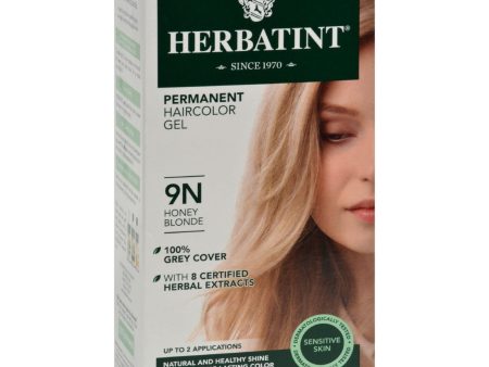 Herbatint Permanent Herbal Haircolour Gel 9n Honey Blonde - 135 Ml For Discount