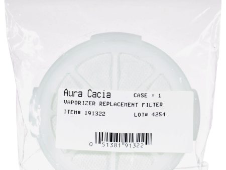 Aura Cacia Vaporizer Replacement Filter Supply