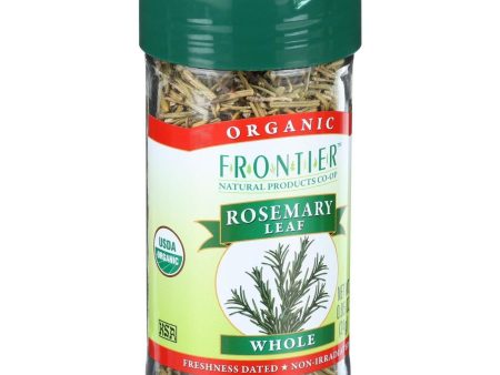 Frontier Herb Rosemary Leaf - Organic - Whole - .85 Oz Hot on Sale