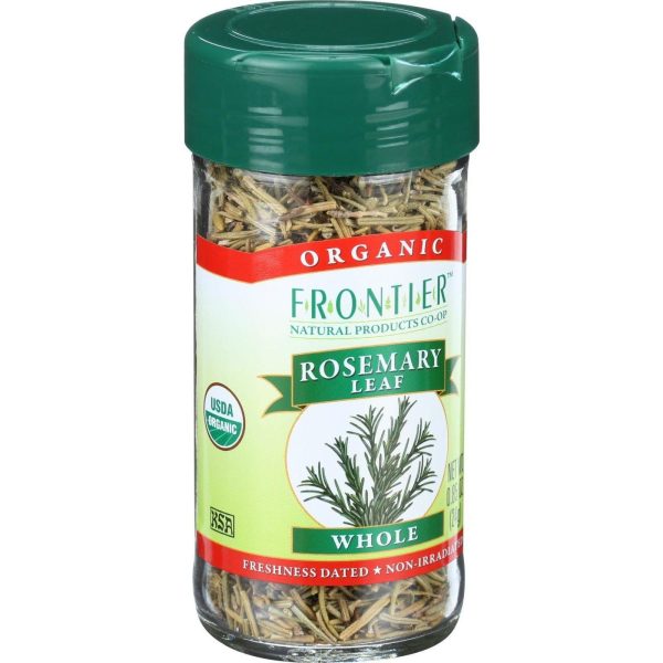 Frontier Herb Rosemary Leaf - Organic - Whole - .85 Oz Hot on Sale