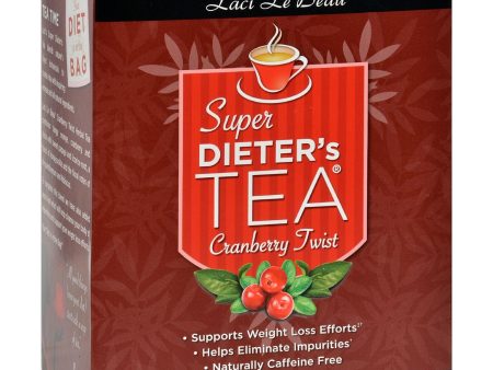 Laci Le Beau Super Dieter s Tea Cranberry Twist - 60 Tea Bags For Sale