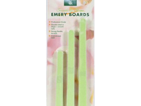 Earth Therapeutics Smooth And Shape Emery Boards - 15 Files Cheap