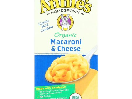 Annies Homegrown Macaroni And Cheese - Organic - Classic - 6 Oz - Case Of 12 For Discount