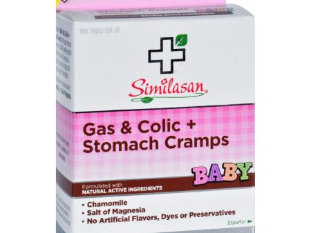 Similasan Baby Gas And Colic Plus Stomach Cramps - 135 Tablets For Discount