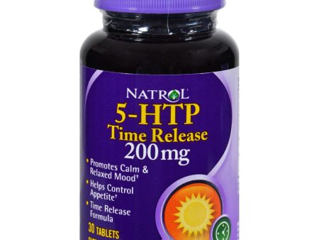 Natrol 5-htp Tr Time Release - 200 Mg - 30 Tablets Online Hot Sale