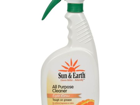 Sun And Earth All Purpose Cleaner - Citrus Power - 22 Oz Cheap