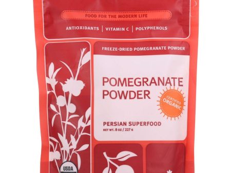 Navitas Naturals Pomegranate Powder - Organic - Freeze-dried - 8 Oz - Case Of 6 For Discount