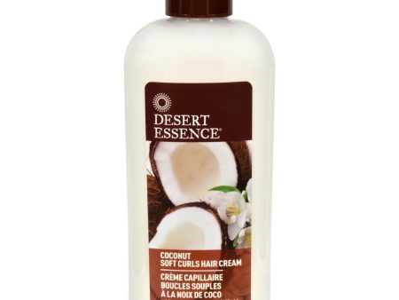 Desert Essence Soft Curls Hair Cream Coconut - 6.4 Fl Oz on Sale