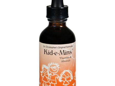 Dr. Christopher s Kid-e-mins Vitamins And Minerals Orange - 2 Fl Oz Sale