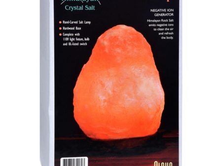 Himalayan Salt Crystal Lamp Small 7  To 8  - 1 Lamp Online now