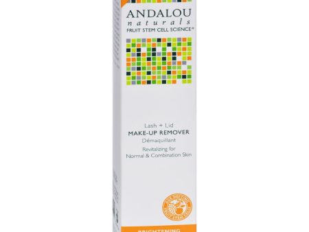 Andalou Naturals Revitalizing Lash + Lid Make-up Remover - 6 Oz Discount