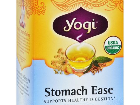 Yogi Tea Stomach Ease - Caffeine Free - 16 Tea Bags Fashion