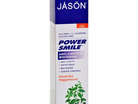 Jason Powersmile All Natural Whitening Coq10 Tooth Gel - 6 Oz For Discount