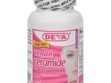 Deva Vegan Ceramide Skin Support - 60 Tablets Supply