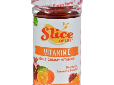 Hero Nutritionals Slice Of Life Vit C Plus Pomegranate Natural Fruit - 60 Gummies Hot on Sale