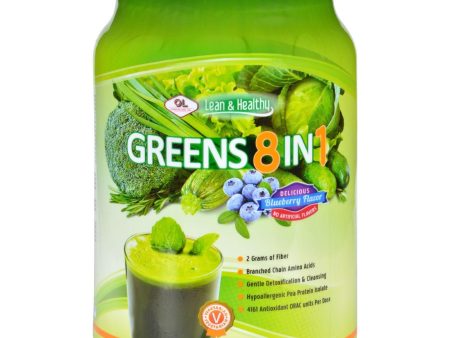 Olympian Labs Protein - Greens 8 In 1 - 730 G on Sale