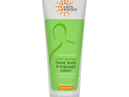 Earth Science Hand Body And Massage Lotion - 8 Fl Oz Fashion