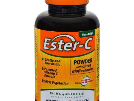 American Health Ester-c Powder With Citrus Bioflavonoids - 4 Oz For Cheap