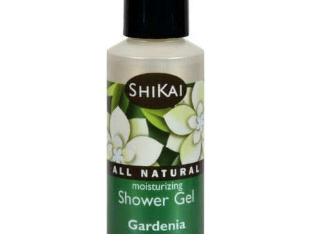 Shikai Products Shower Gel - Gardenia Trial Size - 2 Oz - Case Of 12 Online Sale