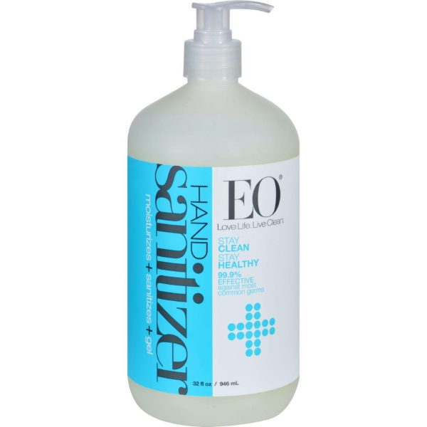 Eo Products Hand Sanitizer Gel - Natural - Unscented - 32 Oz Sale