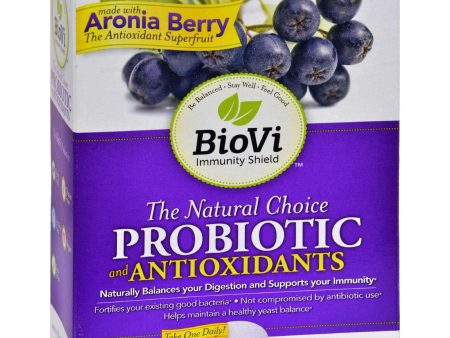 Biovi Probiotic - Antioxidant Blend - 30 Chewable Tablets Online Hot Sale