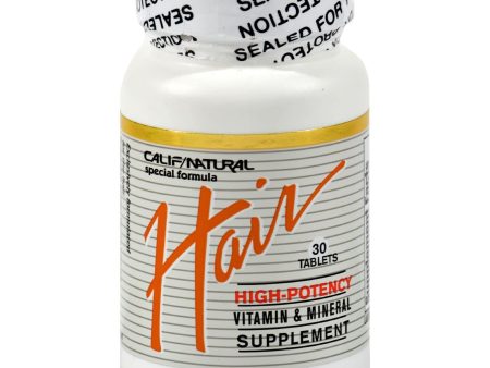 California Natural Hair - 30 Tablets Online