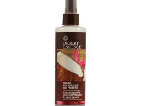 Desert Essence Hair Defrizzer And Heat Protector Coconut - 8.5 Fl Oz Online