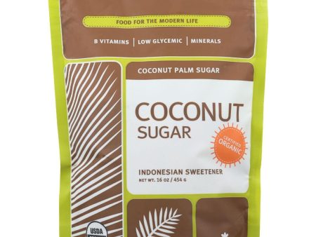 Navitas Naturals Coconut Palm Sugar - Organic - 16 Oz - Case Of 6 Hot on Sale