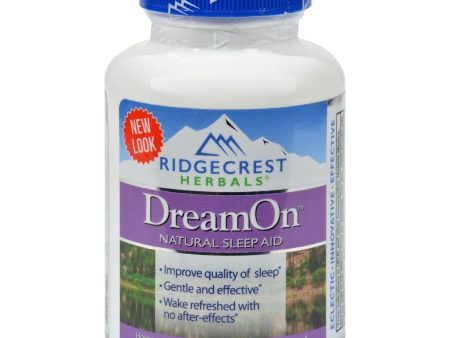 Ridgecrest Herbals Dreamon Natural Sleep Aid - 60 Capsules Supply