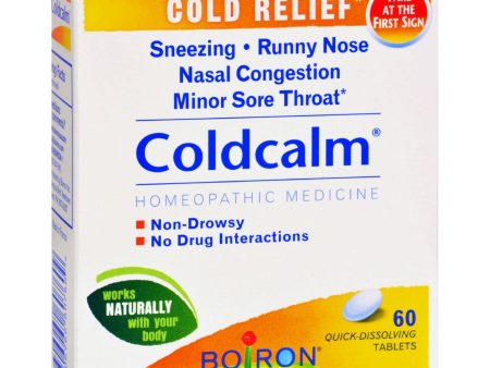 Boiron Coldcalm Cold - 60 Tablets For Discount