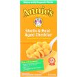 Annies Homegrown Macaroni And Cheese - Organic - Shells And Real Aged Cheddar - 6 Oz - Case Of 12 Hot on Sale