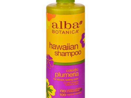 Alba Botanica Hawaiian Natural Shampoo Colorific Plumeria - 12 Fl Oz Sale