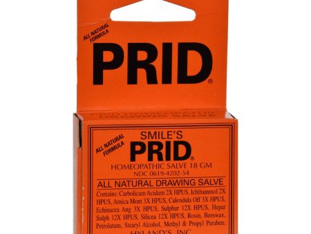 Hyland s Smile s Prid Drawing Salve - 18 G Cheap