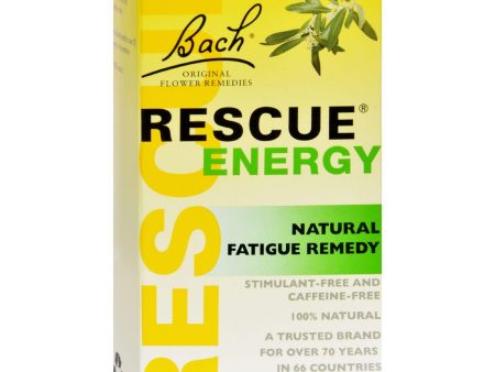 Bach Flower Remedies Rescue Energy - 0.7 Fl Oz Fashion