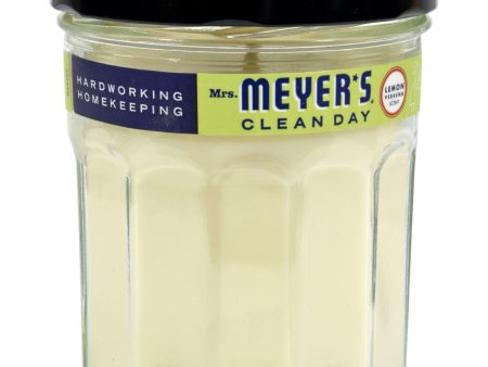 Mrs. Meyer s Soy Candle - Lemon Verbena - Case Of 6 - 7.2 Oz Candles on Sale