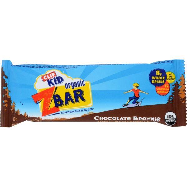 Clif Bar Zbar - Organic Chocolate Brownie - Case Of 18 - 1.27 Oz Supply