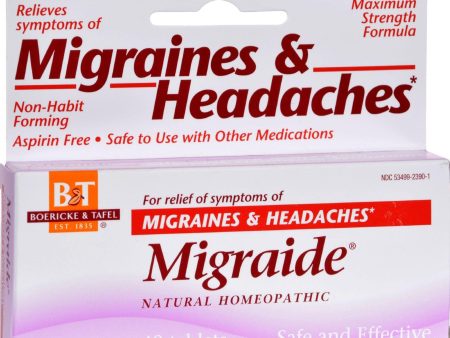 Boericke And Tafel Migraide - 40 Tablets Cheap