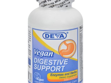 Deva Vegan Digestive Support - 90 Vegan Capsules Cheap