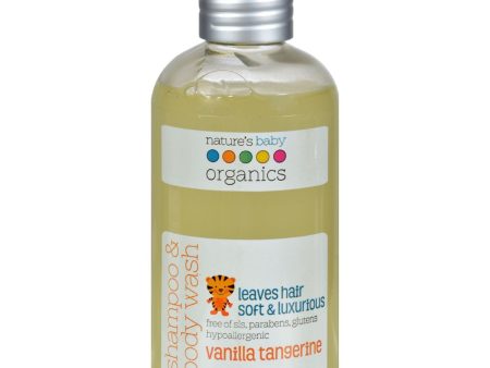 Nature s Baby Organics Shampoo And Body Wash Vanilla Tangerine - 8 Fl Oz on Sale