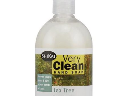 Shikai Products Hand Soap - Very Clean Tea Tree - 12 Oz Sale