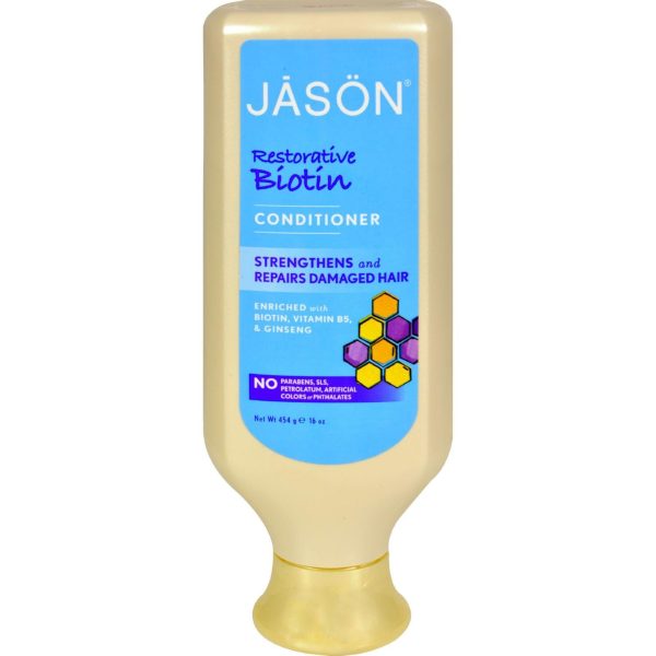 Jason Conditioner Natural Restorative Biotin - 16 Fl Oz For Sale